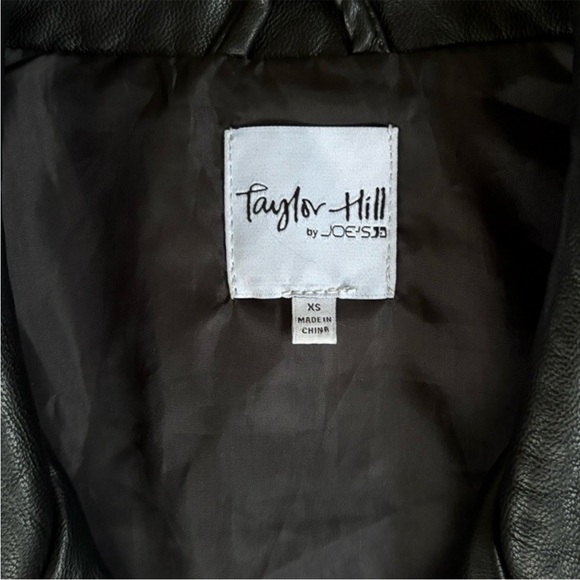 Like New Joe's Jeans Faux Leather
Pearl Studded Moto Jacket Black Size XS - Picture 5 of 12